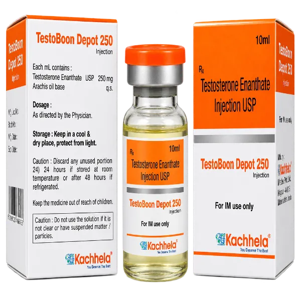 TestoBoon Depot 250mg 10ml - Testosterone Enanthate