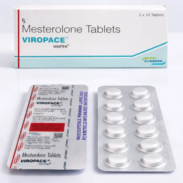 Viropace 25 - Mesterolone 25 mg