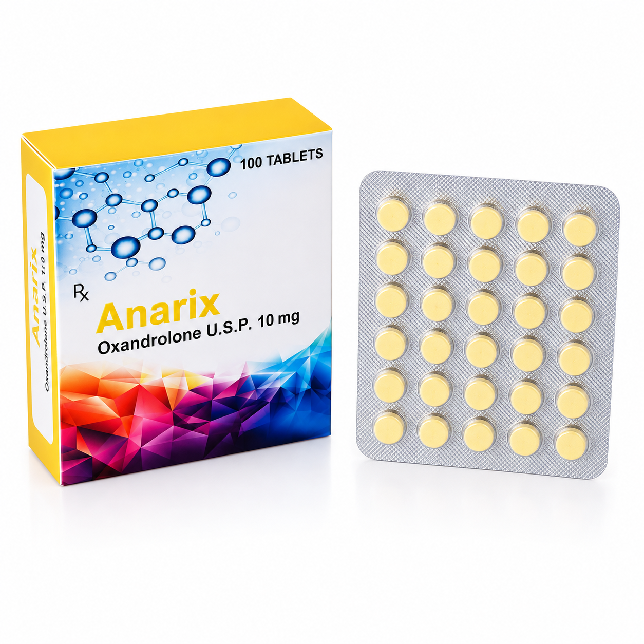 Oxandrolone 10 mg - Anarix 10 mg