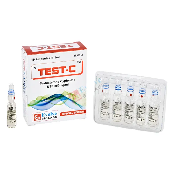 TEST C 250 MG - Testosterone Cypionate