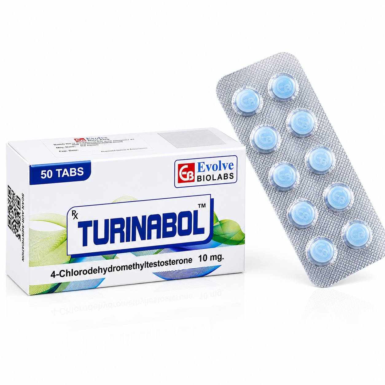 TURINABOL 10MG - Chlorodehydromethyltestosterone