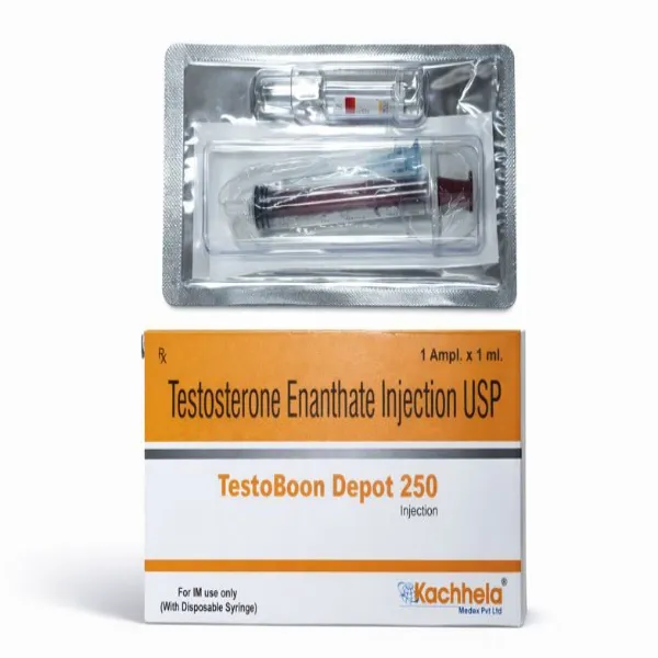 TestoBoon Depot 250mg 1ml - Testosterone Enanthate