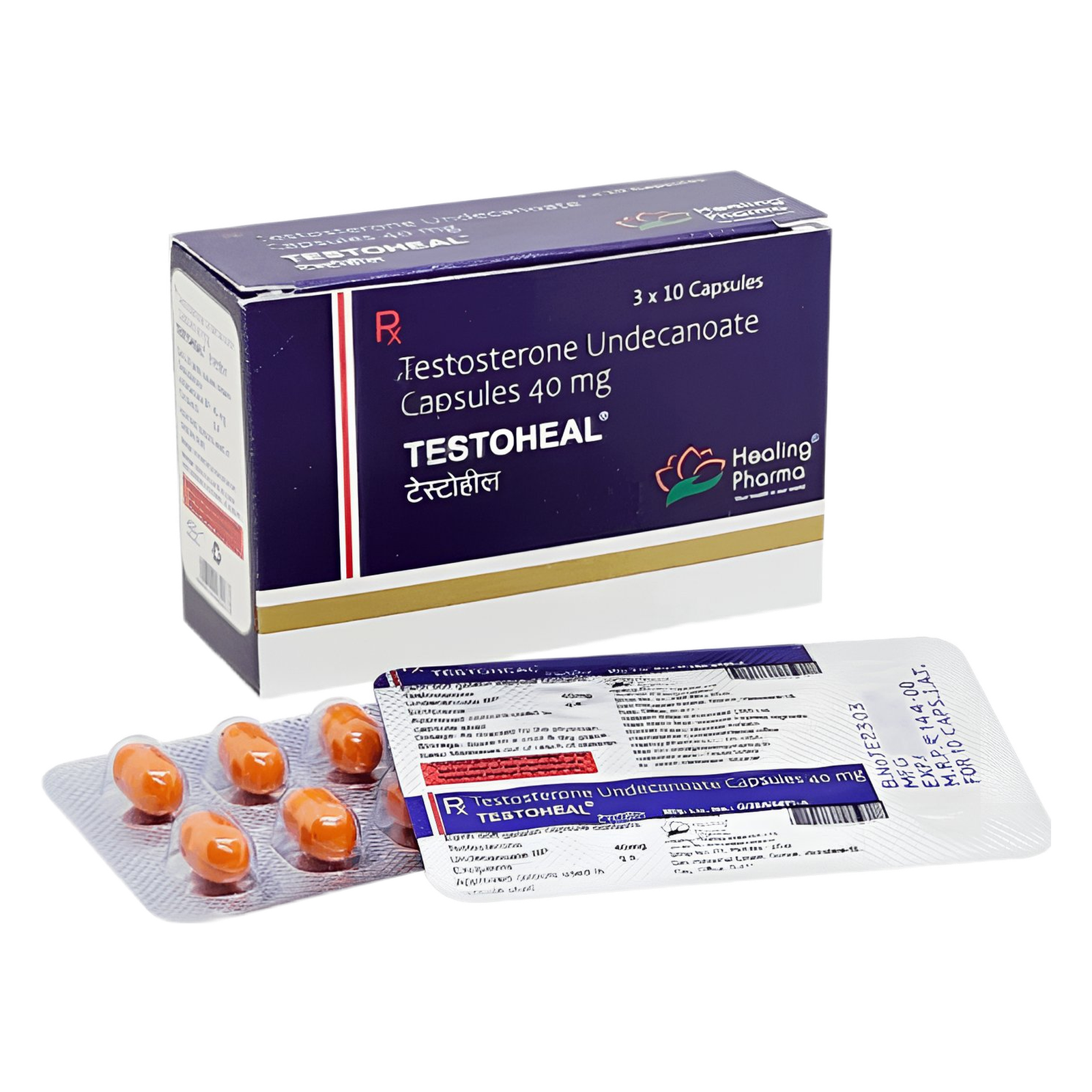 Testosterone Undecanoate - Testoheal 40mg