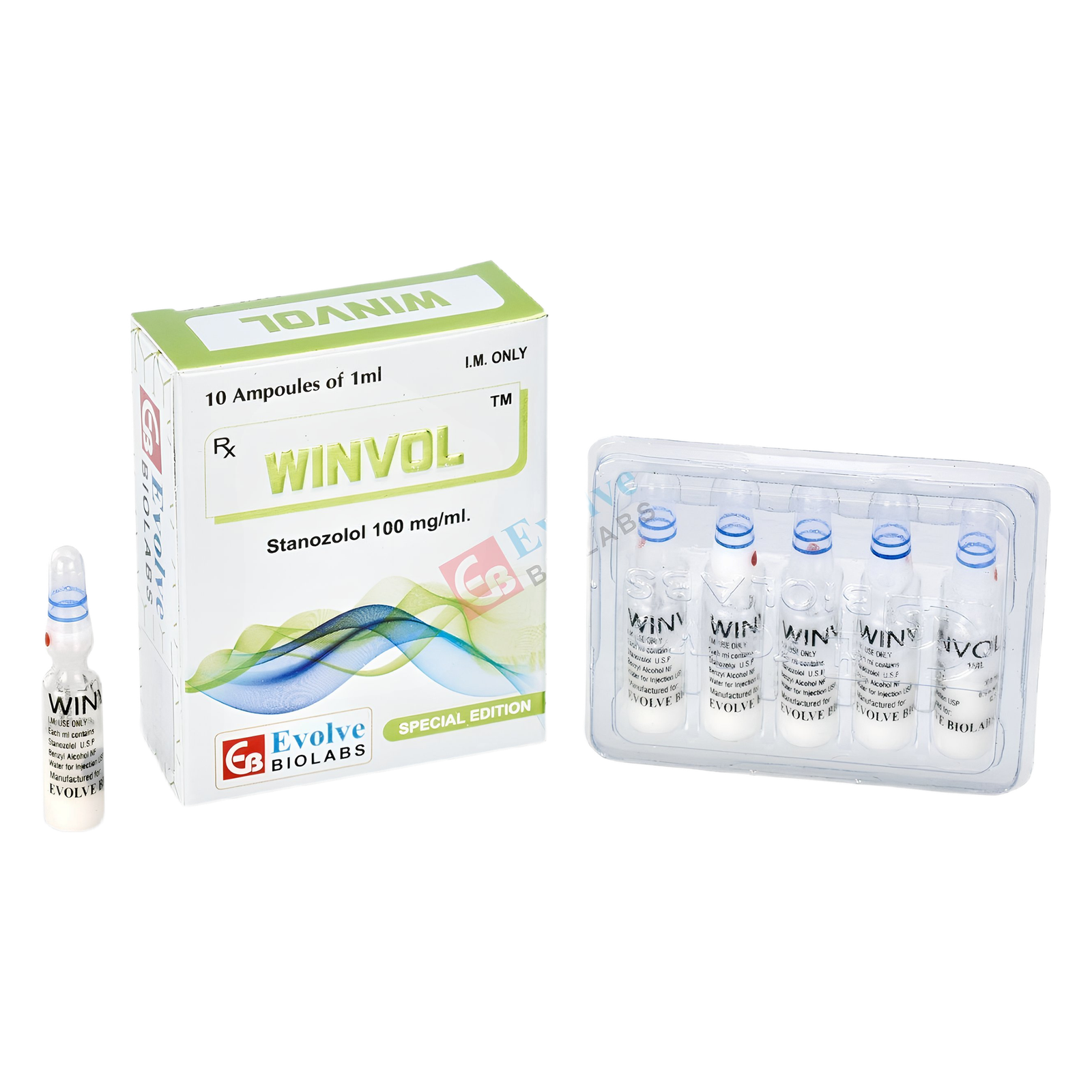 WINWOL 100MG - Stanozolol 1ML