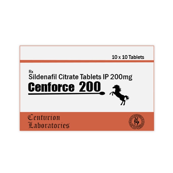 Cenforce 200 mg - Sildenafil Citrate Tablets